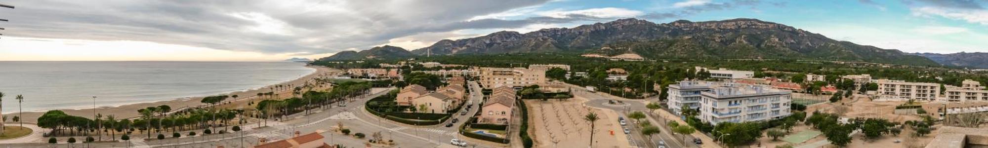 Apartamento Con Terraza, Vistas Playa Y Montana Hospitalet De L'Infant Buitenkant foto